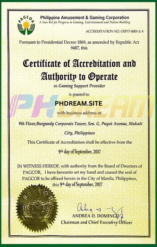 phdream license